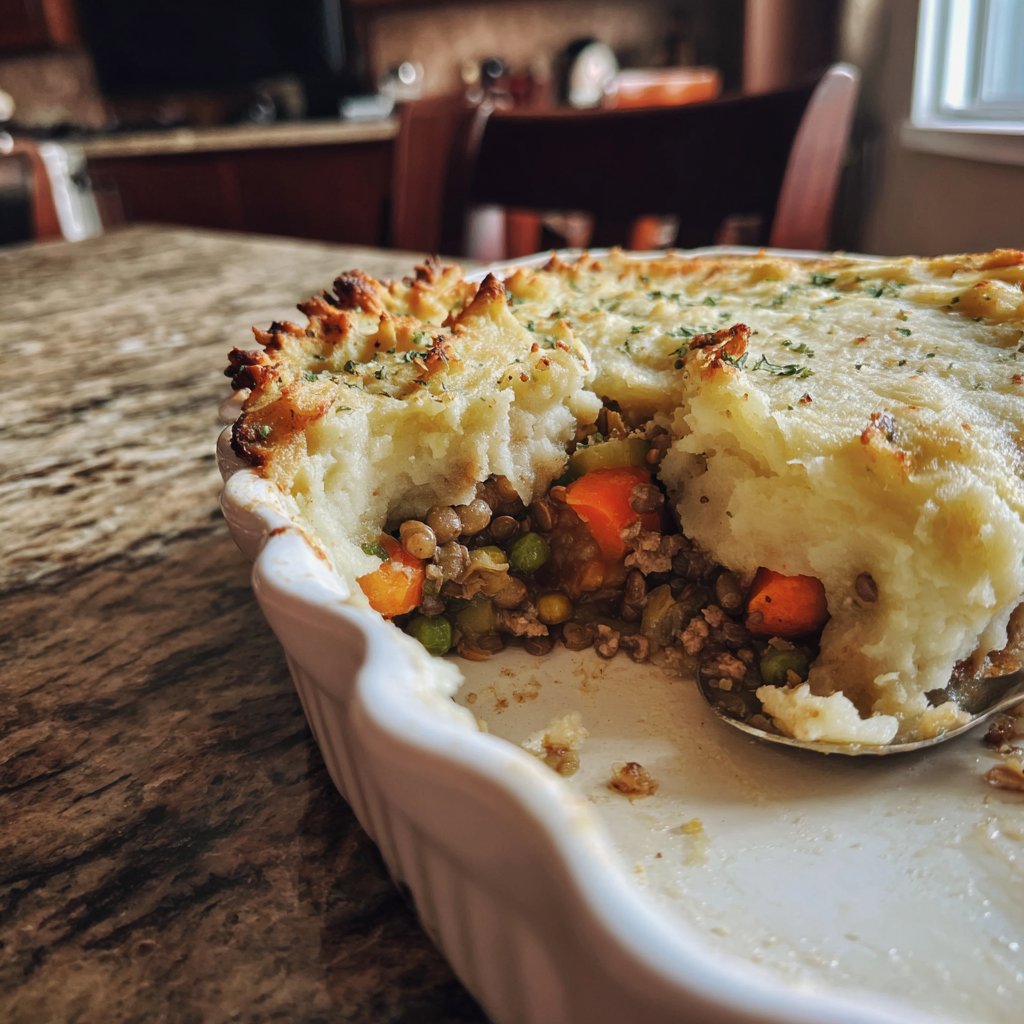 Sunday Lentil Shepherd’s Pie