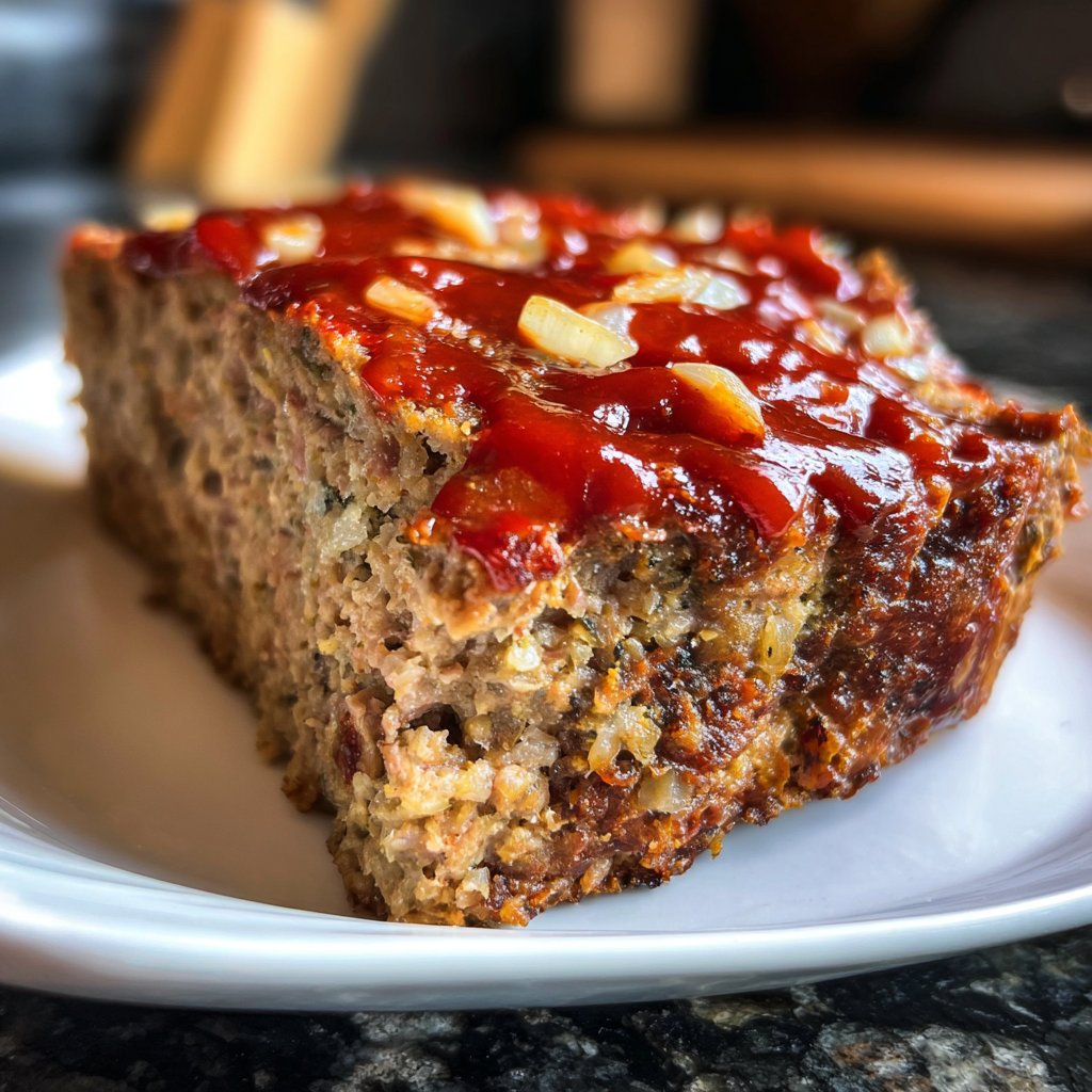 Classic Comfort Food Beef Meatloaf