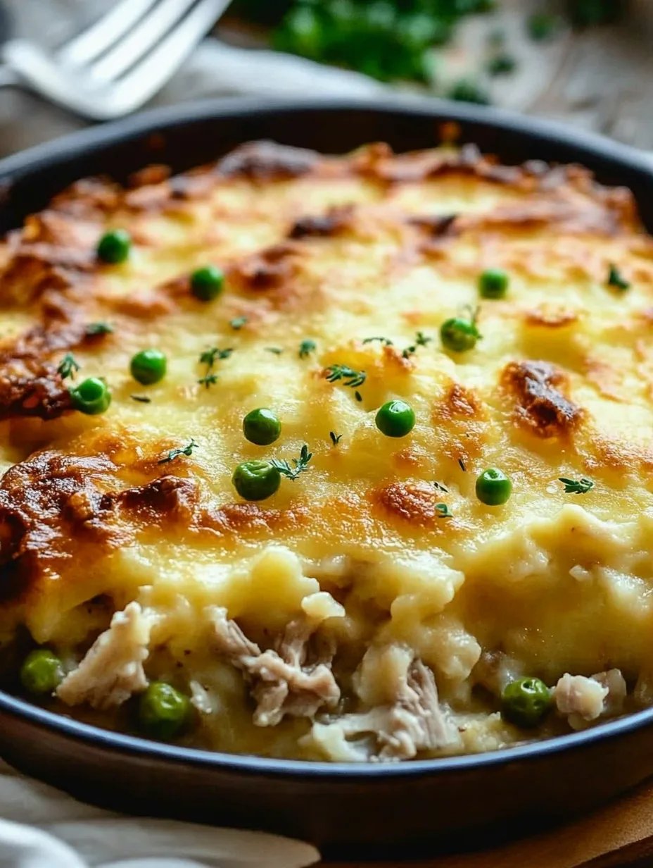 Easy Chicken Shepherd’s Pie