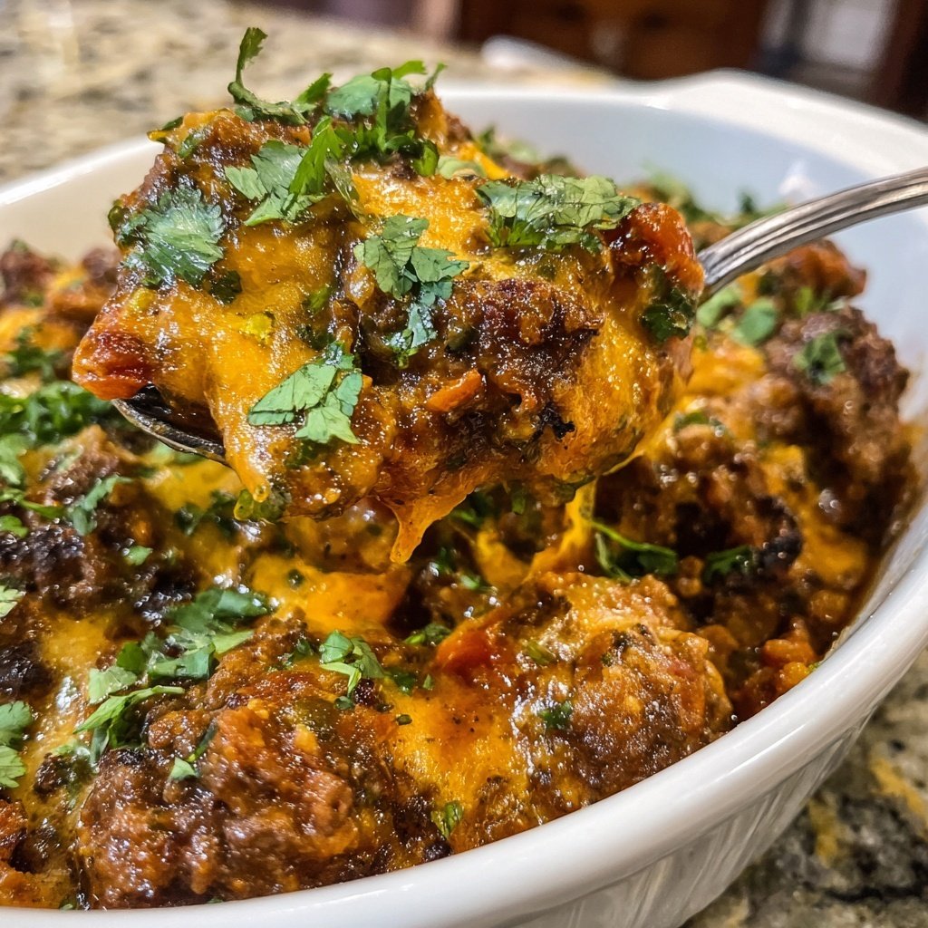 Easy Ground Beef Taco Skillet