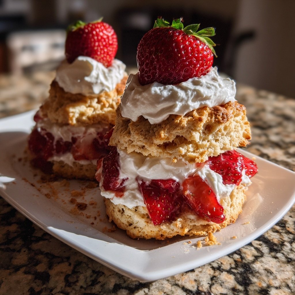 Strawberry Biscuit Shortcake