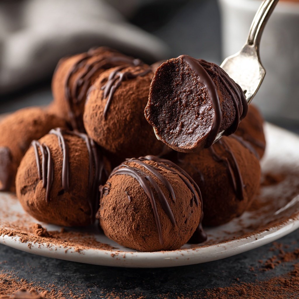 Valentines Treats Chocolate Truffles