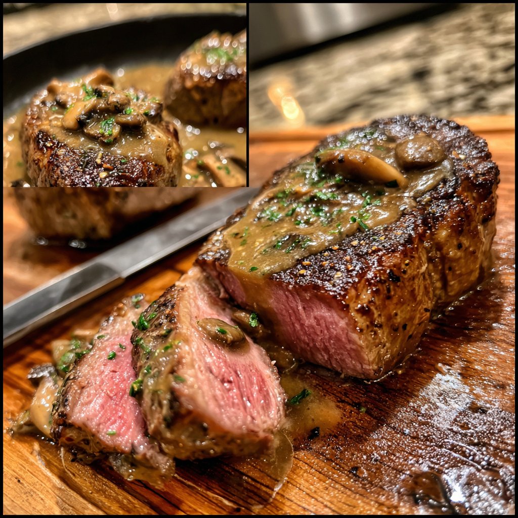 Pan Seared Filet Mignon