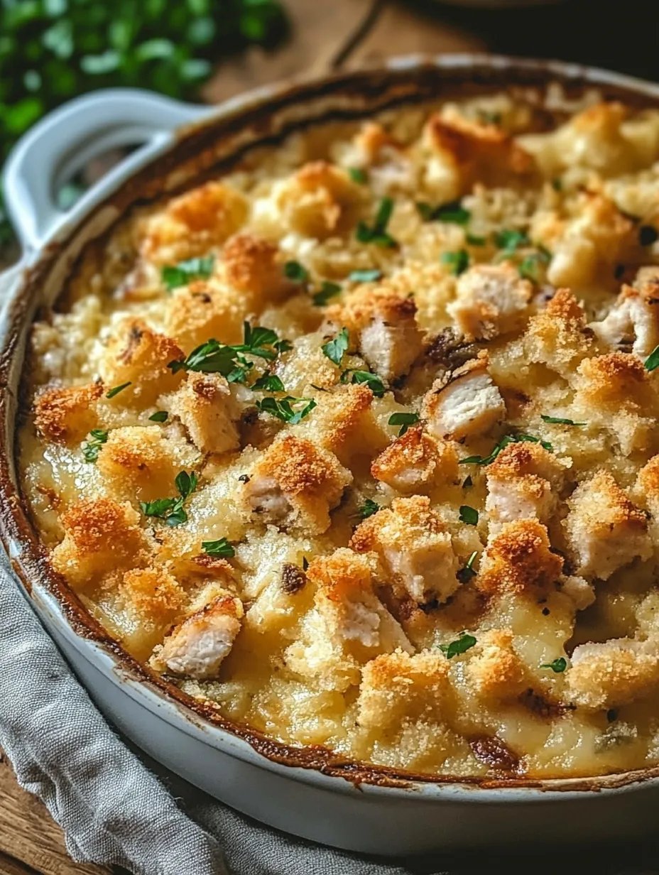 Easy Chicken & Stuffing Casserole – Comfort Food Favorite!