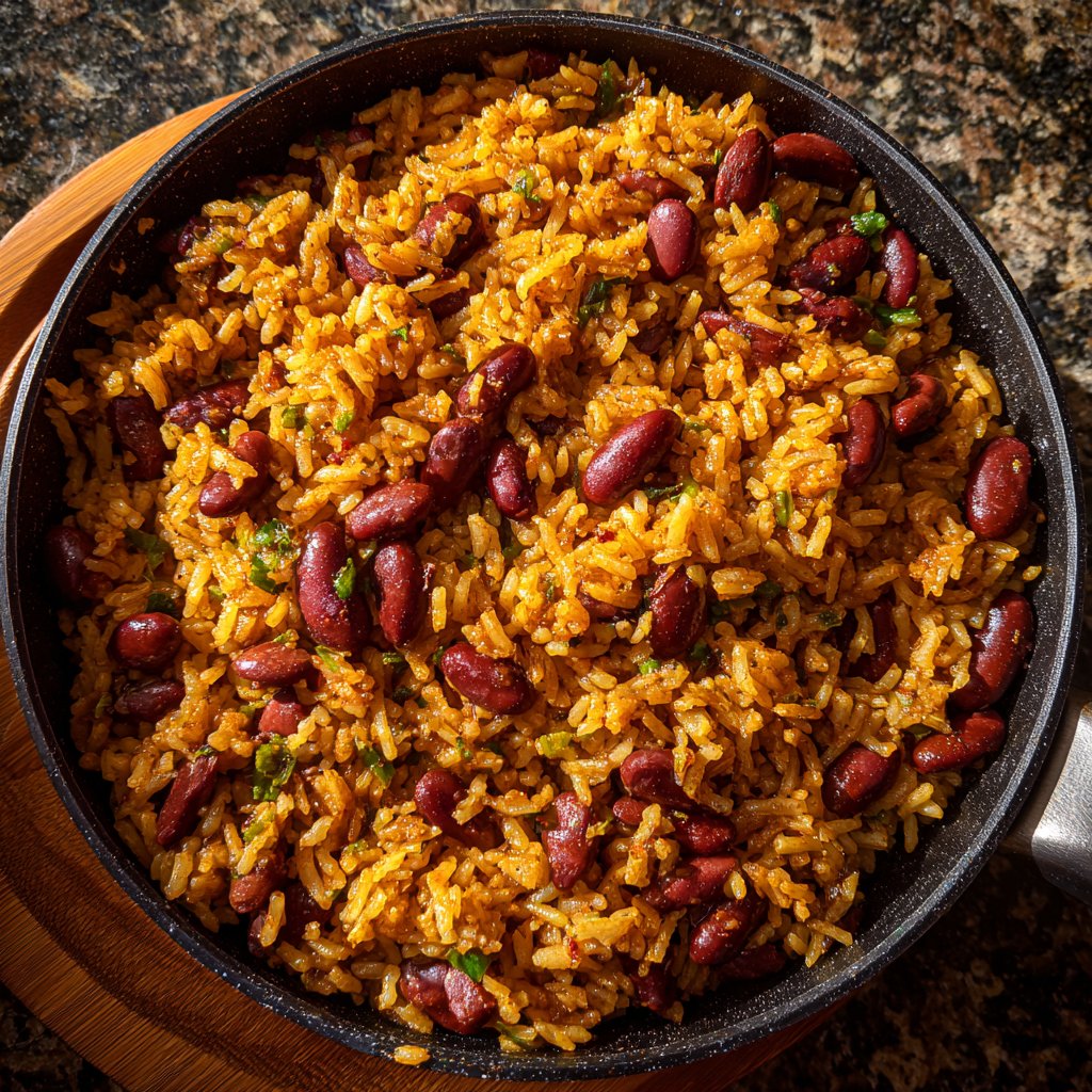 Jamaican Spiced Rice and Beans