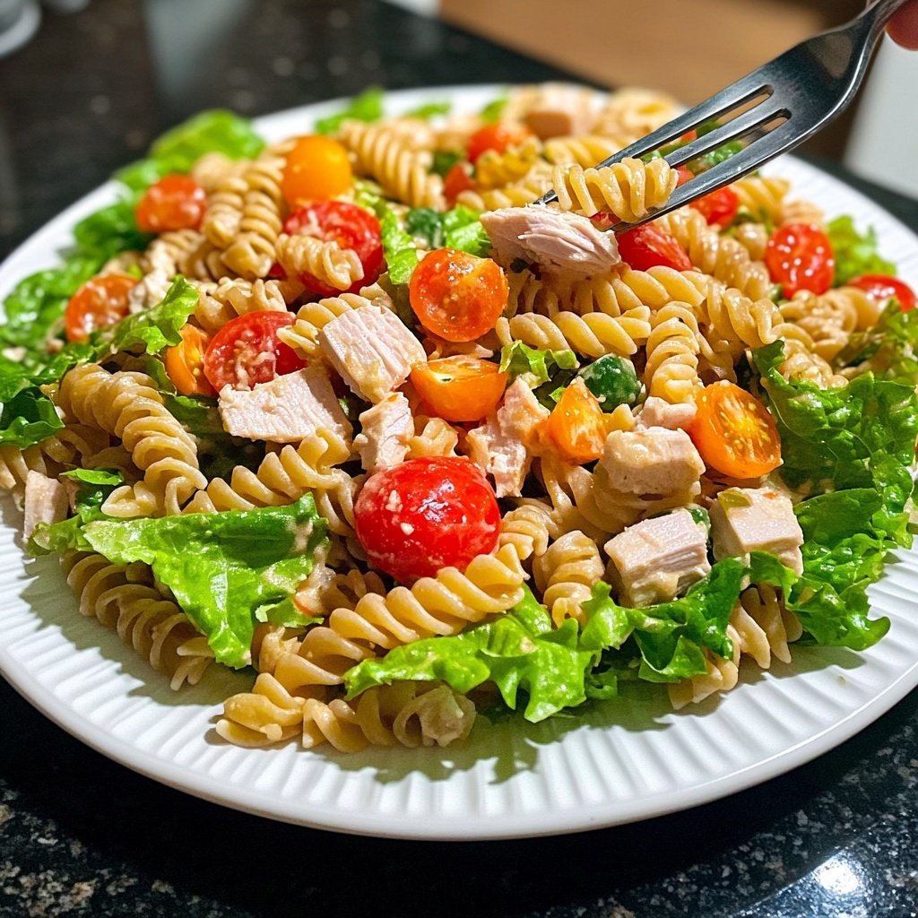 Club Sandwich Pasta Salad
