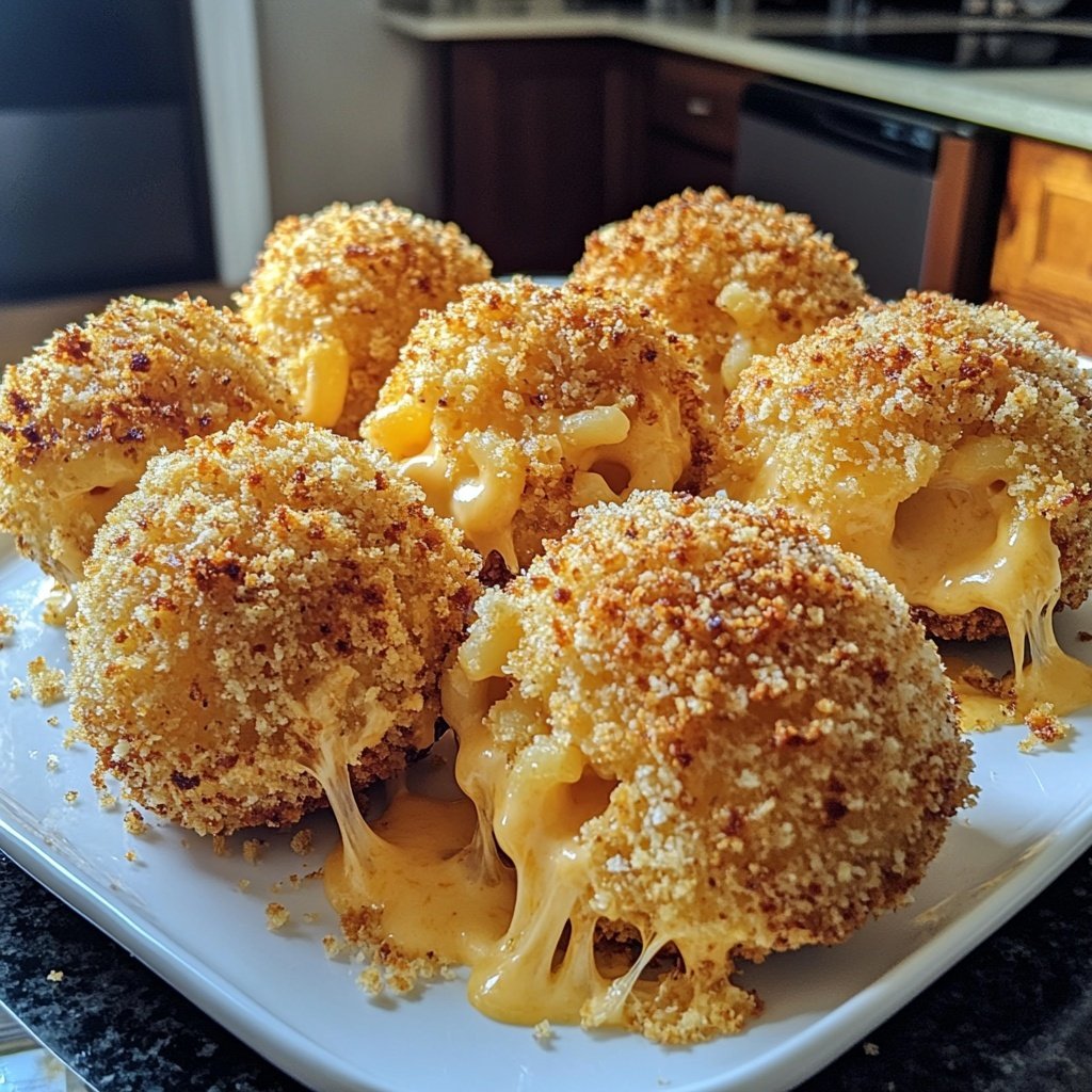 Fried Mac and Cheese Bites