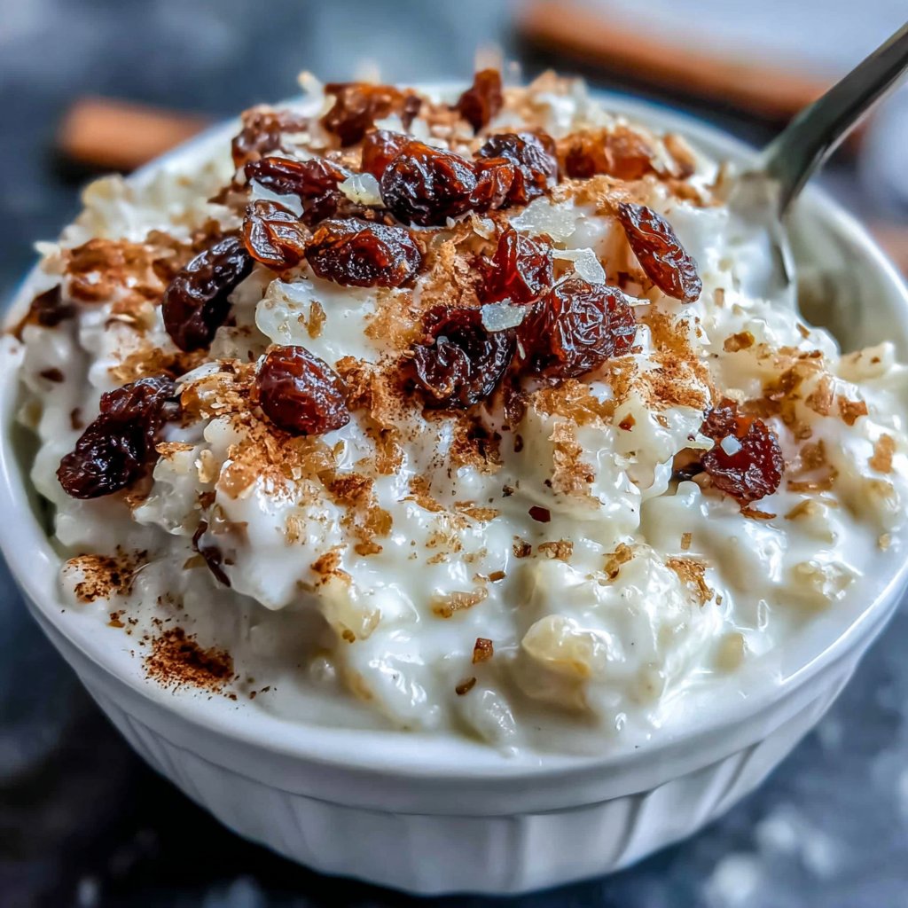 Classic Homemade Rice Pudding