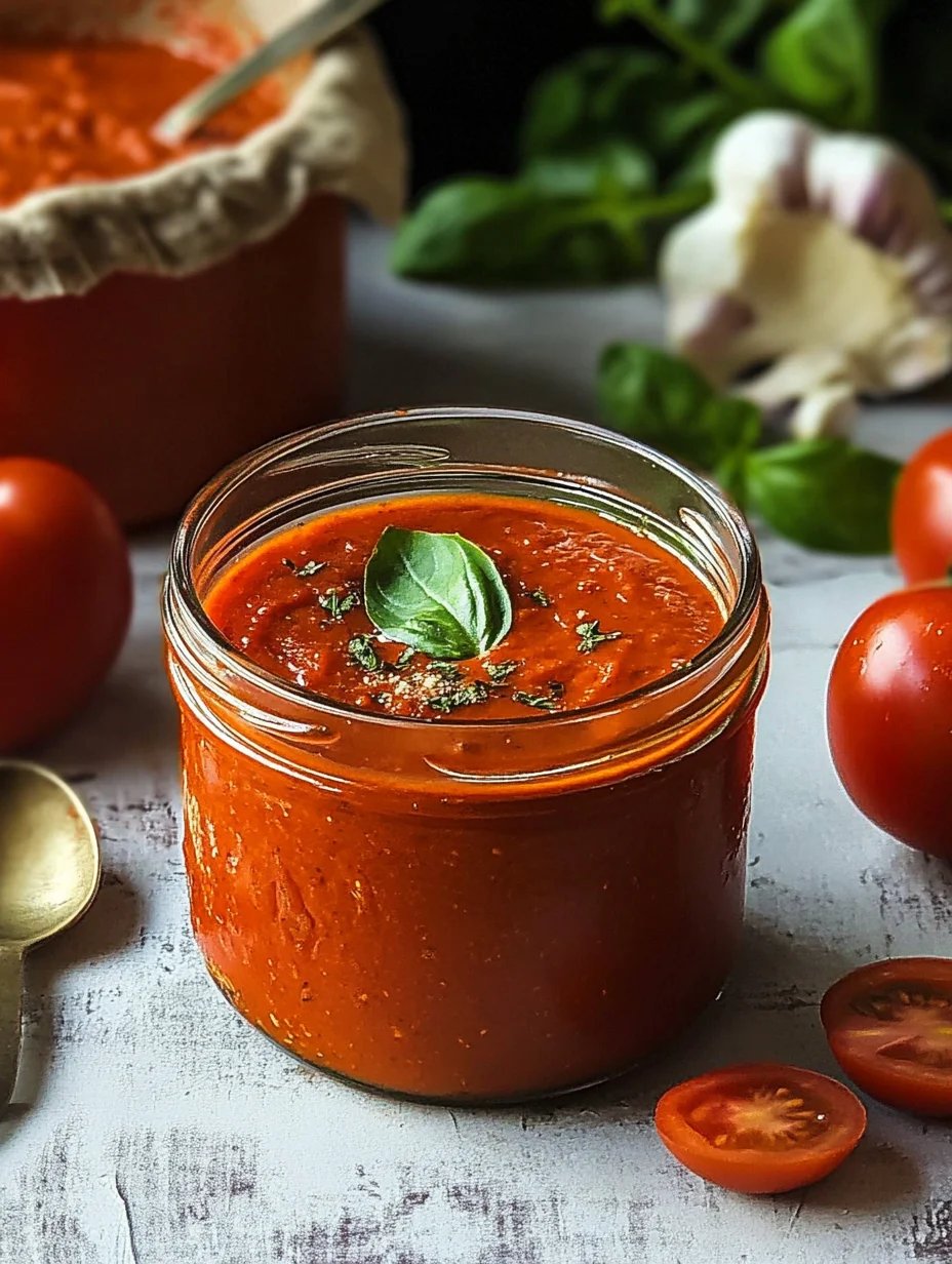 Roasted Tomato Sauce