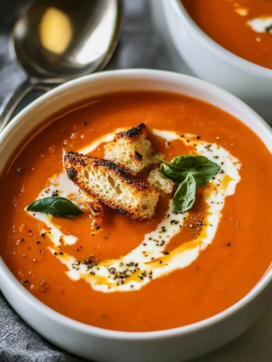 Easy Roasted Tomato Soup