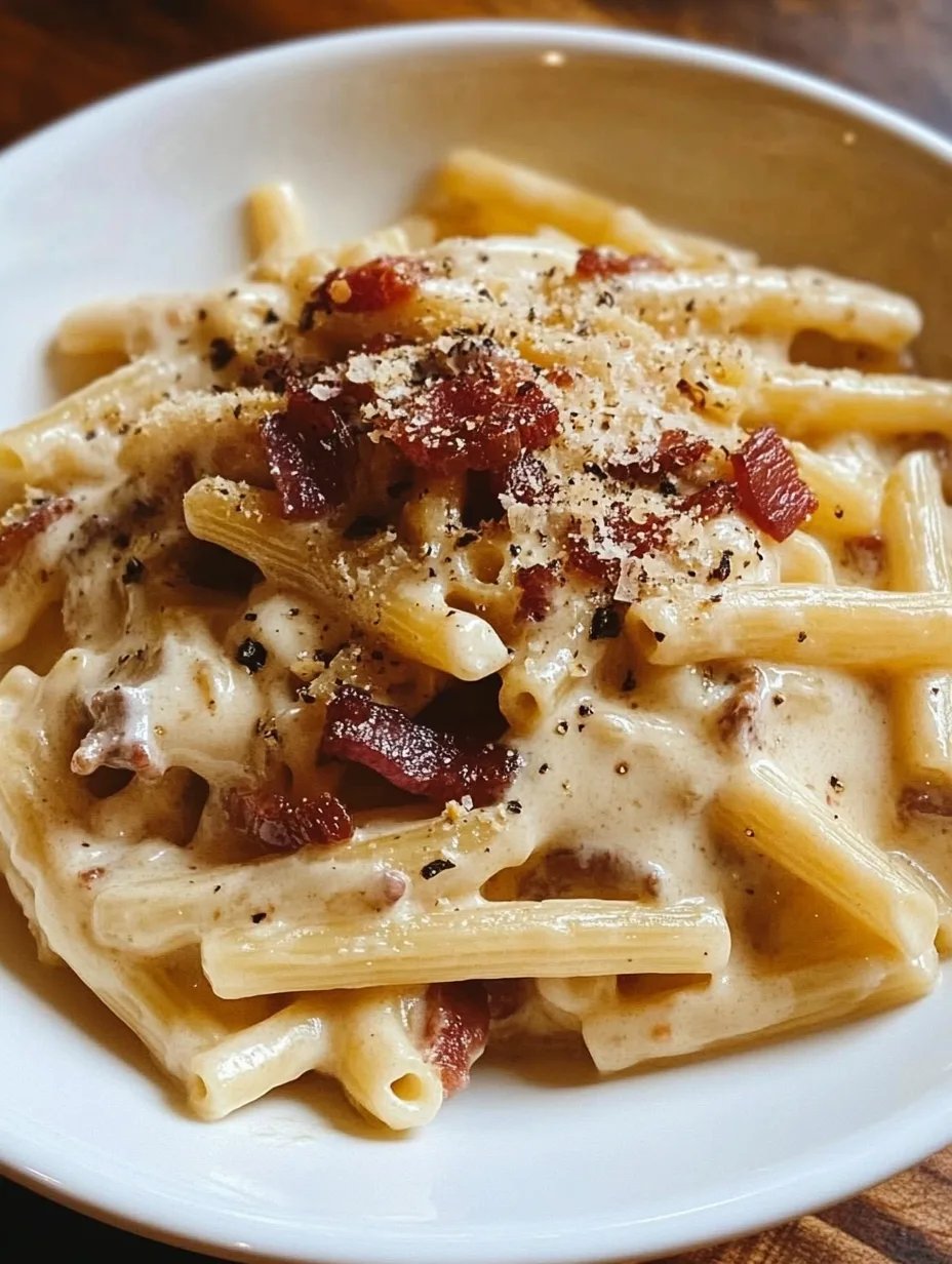 Perfect Creamy Bacon Pasta – Silky Sauce