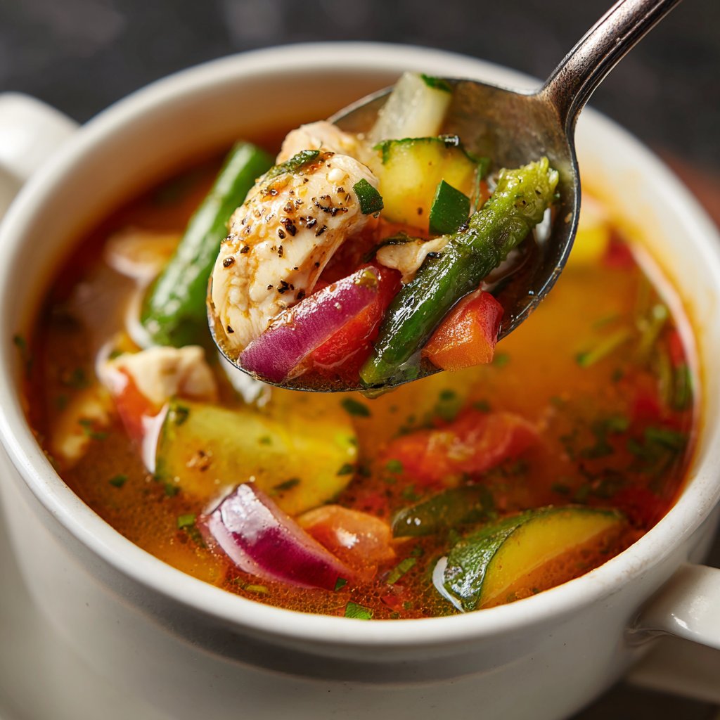 Spring Lemon Chicken Soup