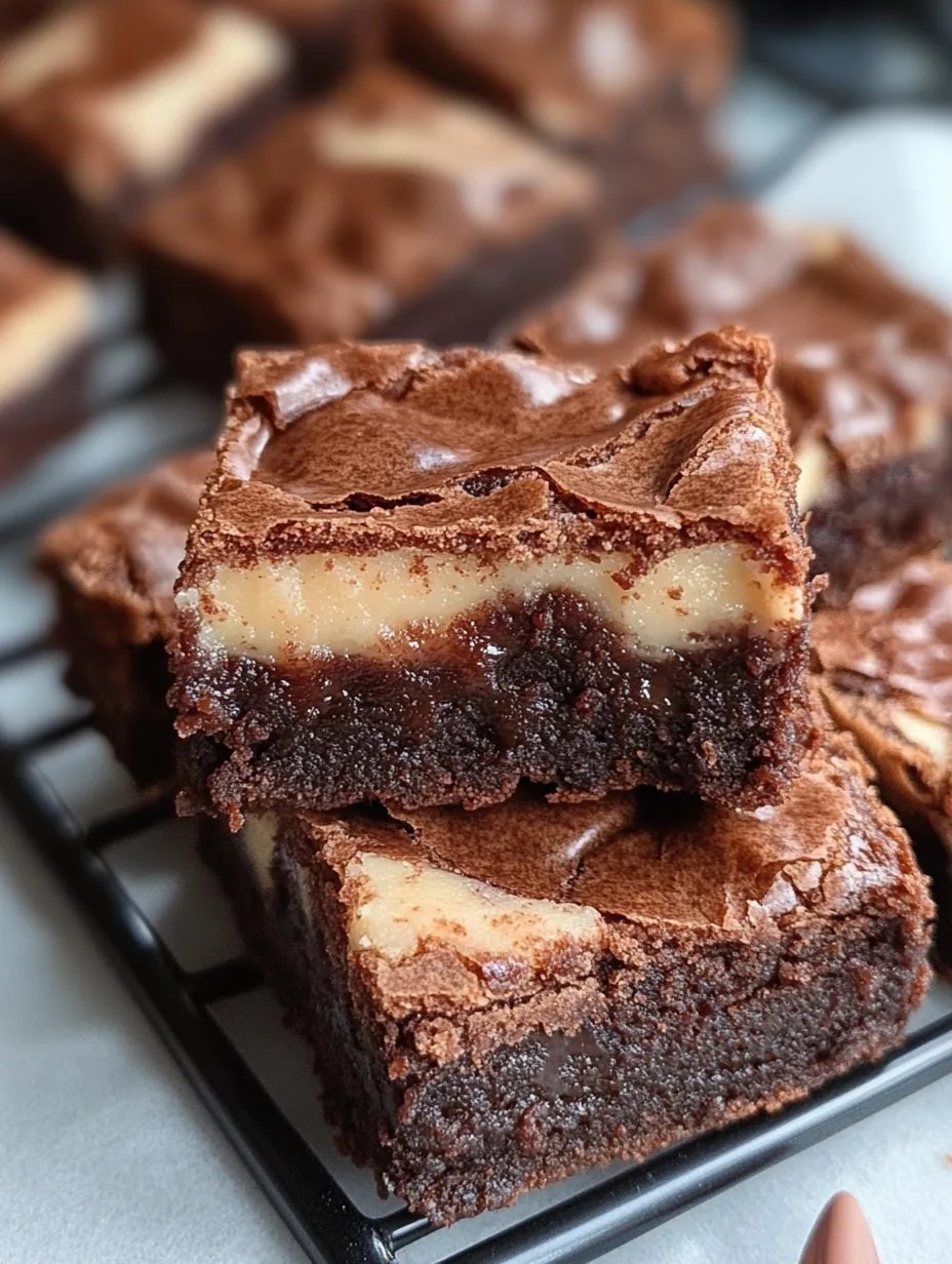 Cheesecake Brownies