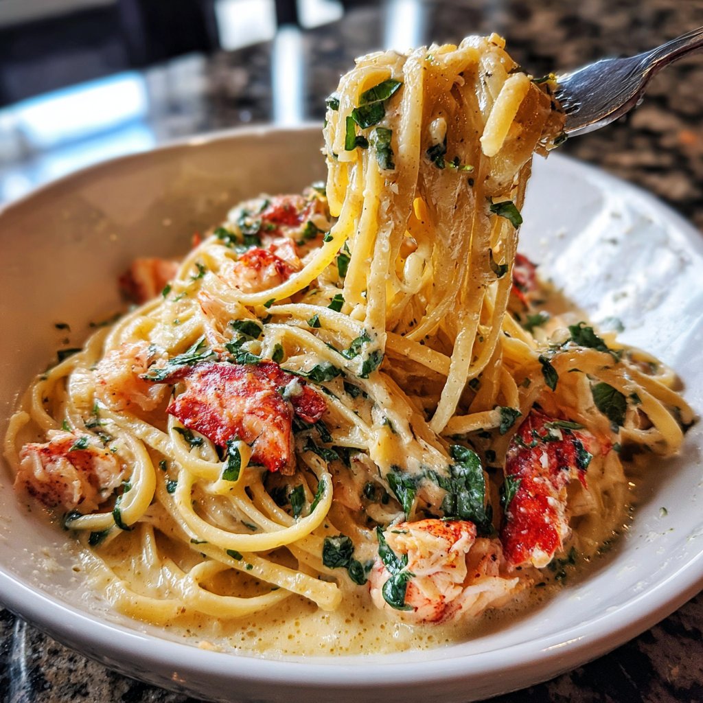Creamy Lobster Pasta