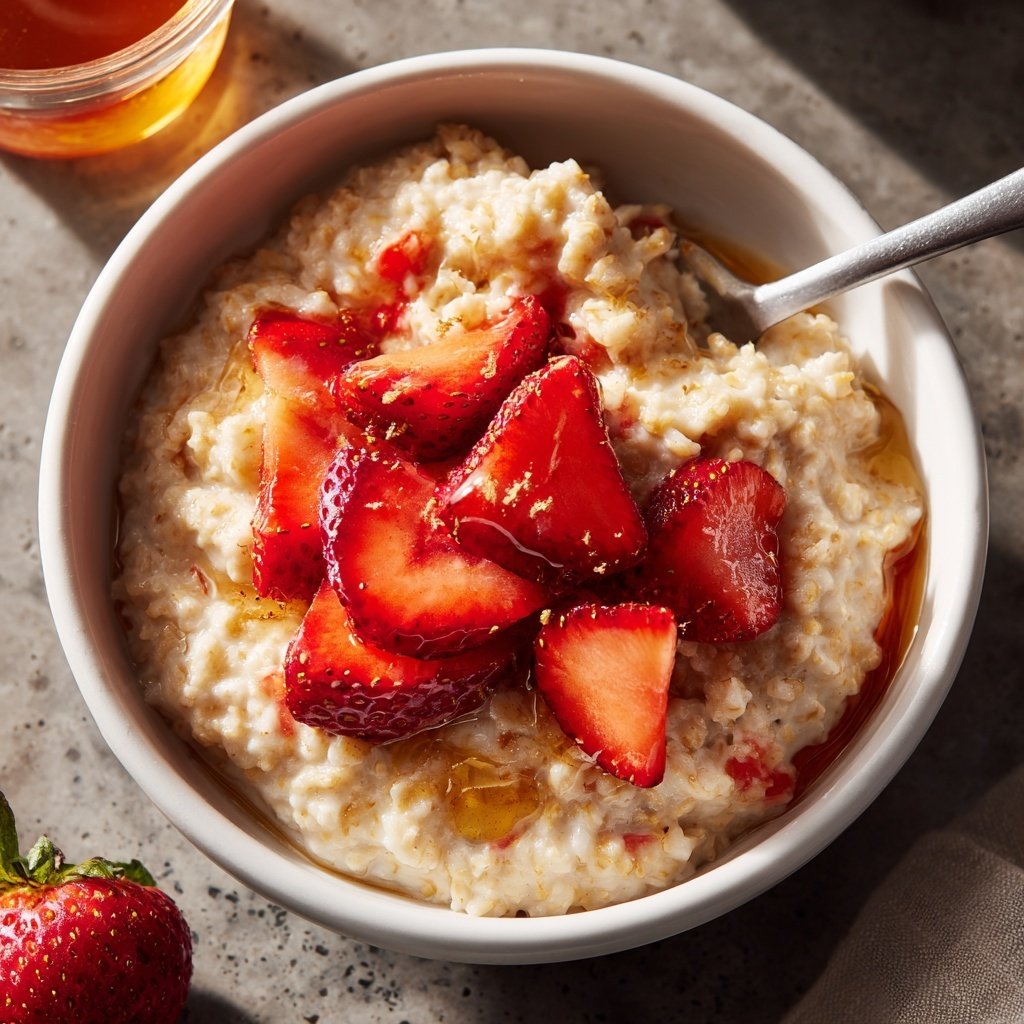 Fresh Strawberry Oatmeal